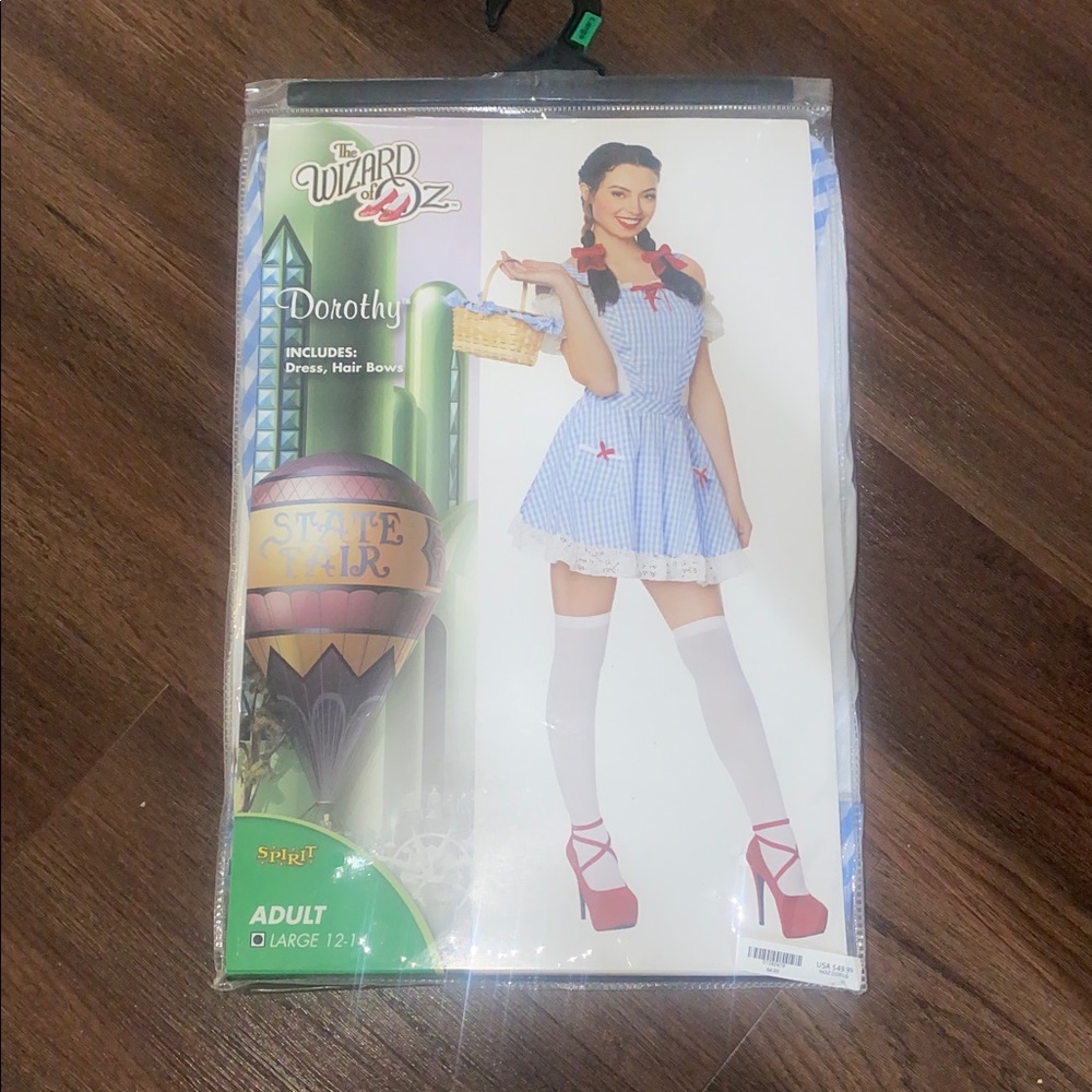Spirit Dorothy Costume with Red and Blue Accents